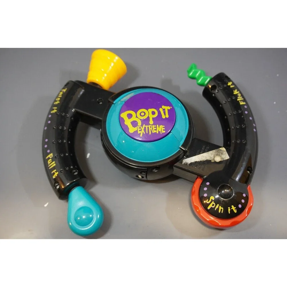 Bop It Extreme 1998 Hasbro Electronic Handheld Game Tested Works VTG Toy Retro